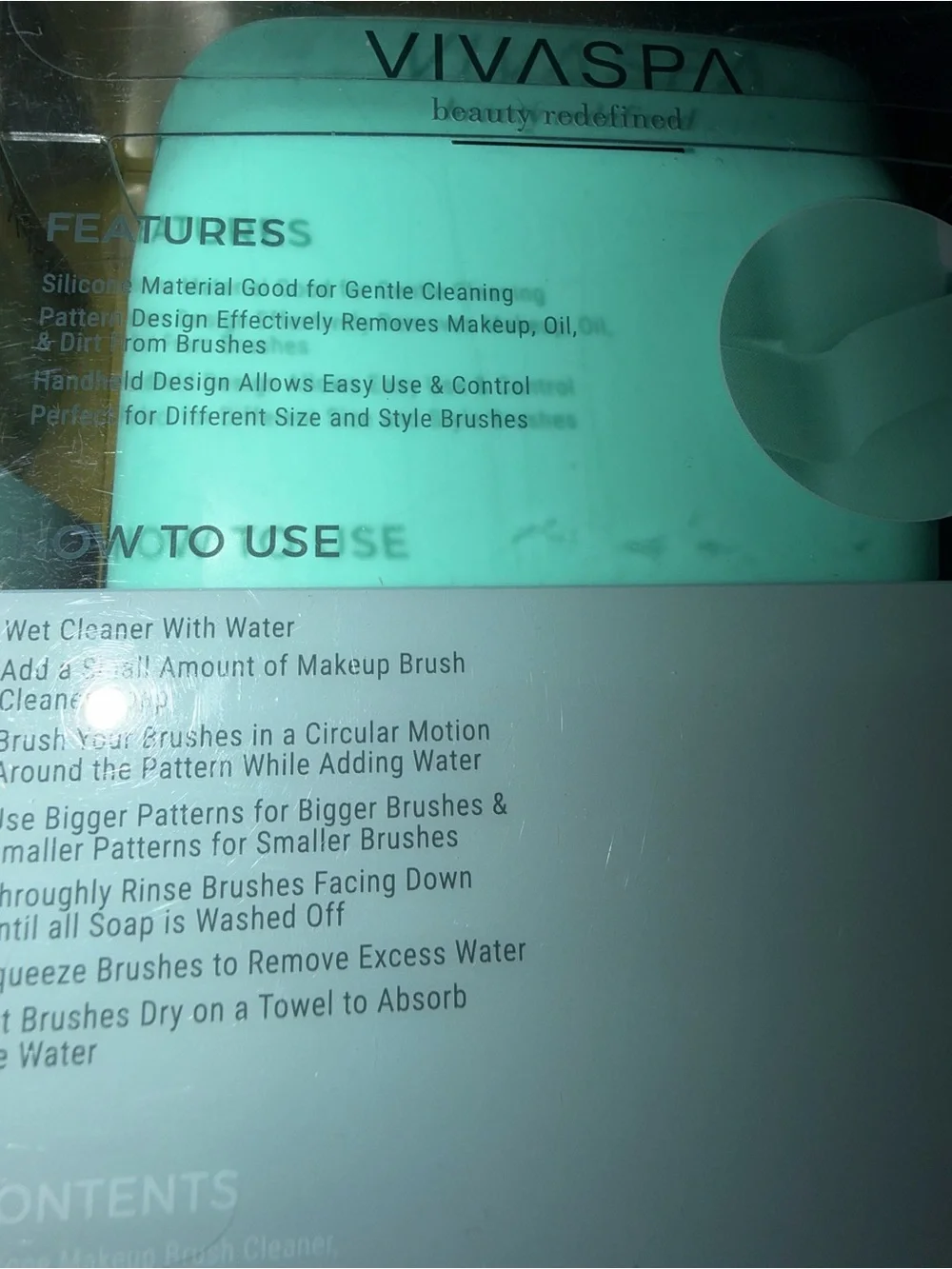 Makeup Brush Cleaner Silicone Mat